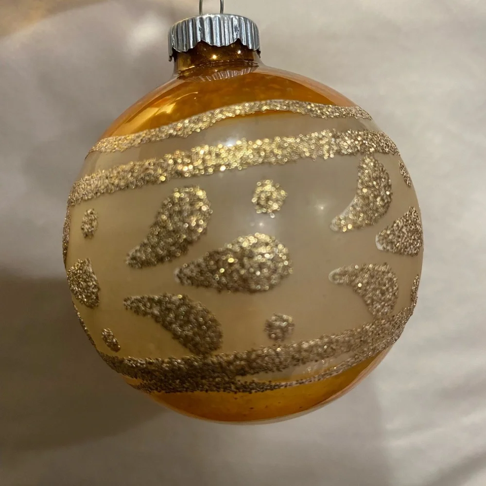 Set of 5 Vintage Multicolor Shiny Brite Ornaments Christmas Collectables - Picture 5 of 14